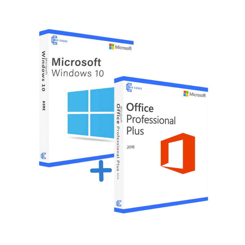 Windows 10 Home und Office 2016 Professional Plus - ESDcodes.com
