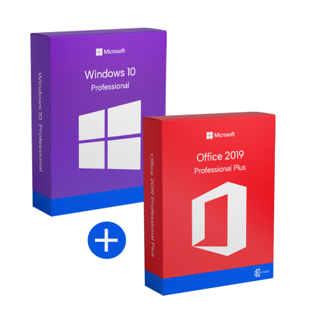 Windows 10 Pro & Office 2019 Professional Plus