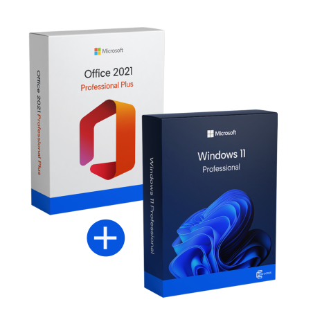 Windows 11 Pro & Office 2021 Professional Plus