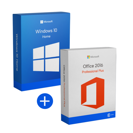 Windows 10 Home & Office 2016 Professional Plus