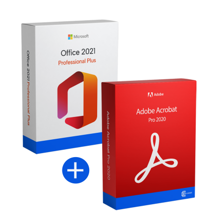 Office 2021 Pro Plus & Acrobat Pro DC 2020