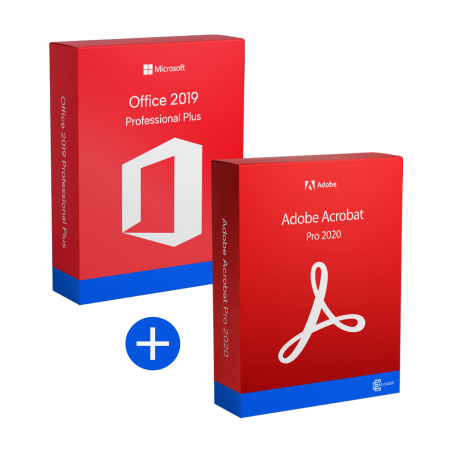 Office 2019 Pro Plus & Acrobat Pro DC 2020