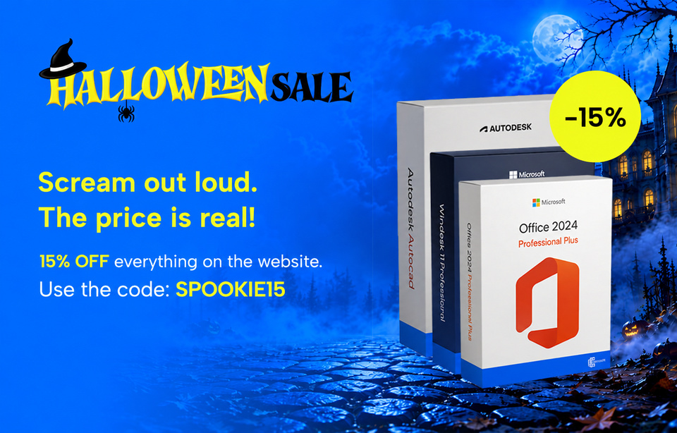 ESD Codes Halloween discounts on software licenses