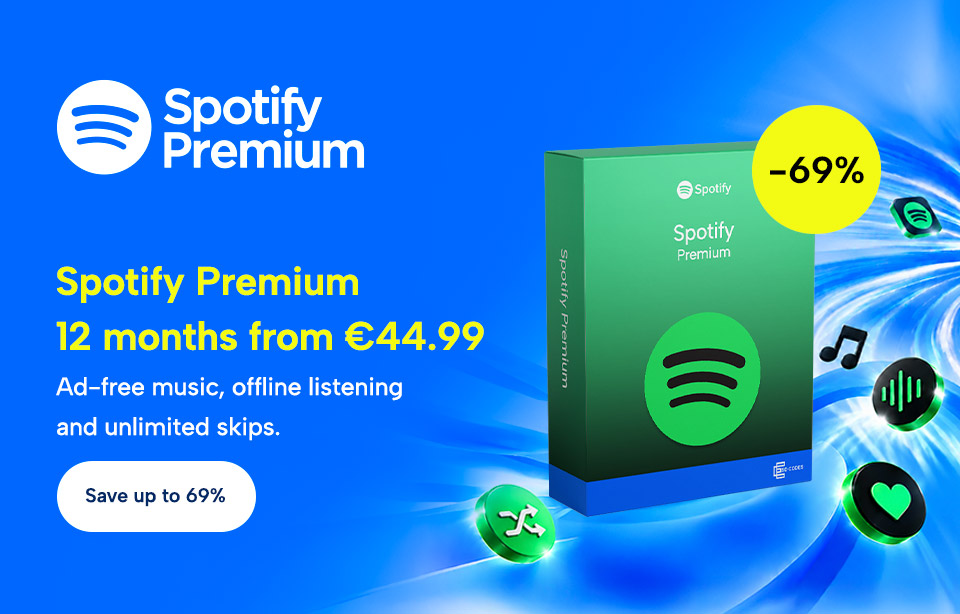 Spotify Premium 12-month subscription offer